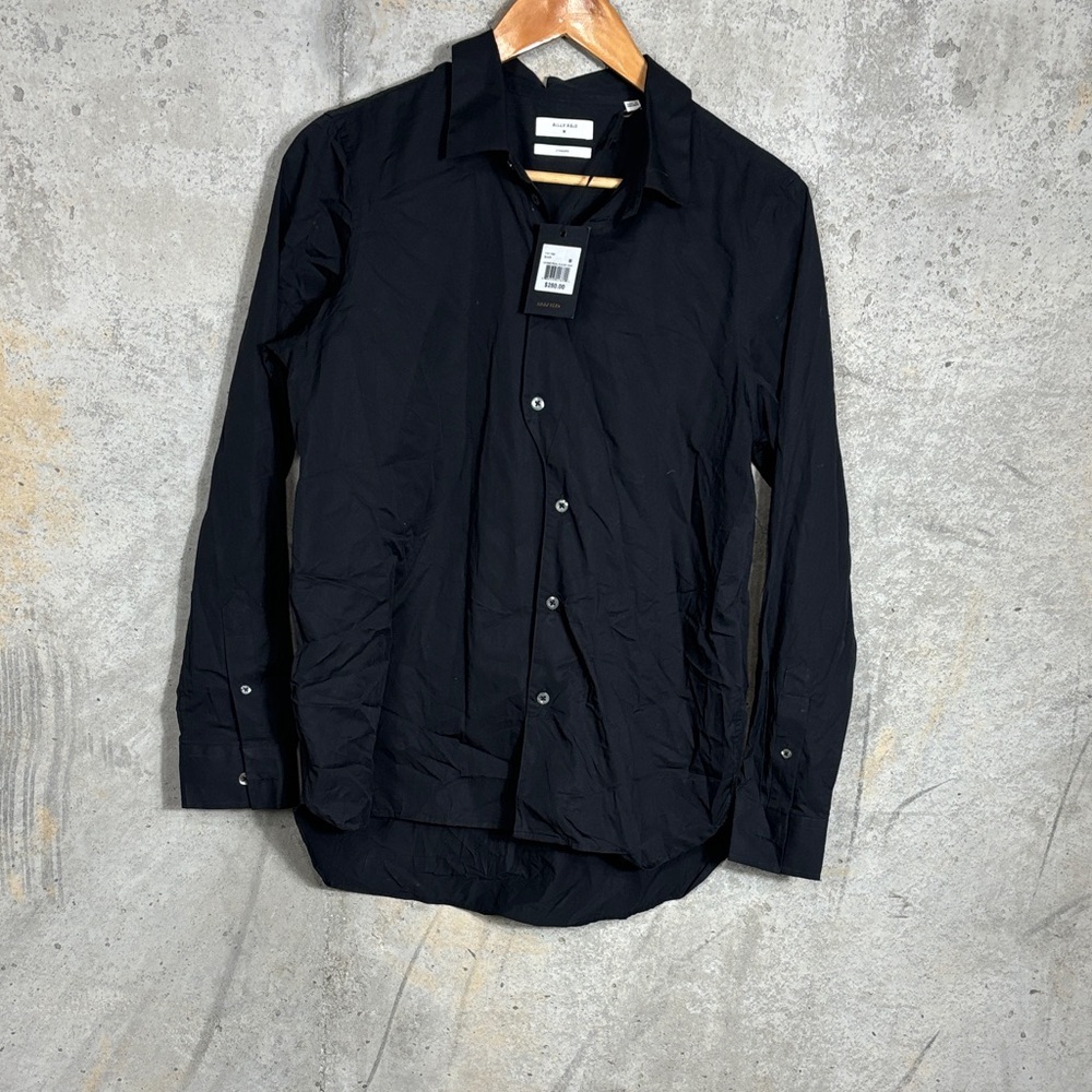 Billy Reid Black Dress Shirt - Picture 2 of 9